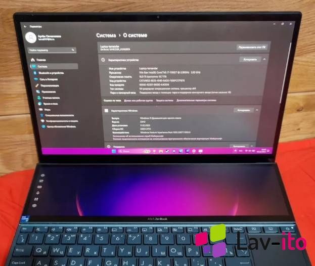 Ноутбук Asus zenbook duo