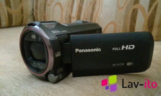 Видеокамера Panasonic HC-V770, Black