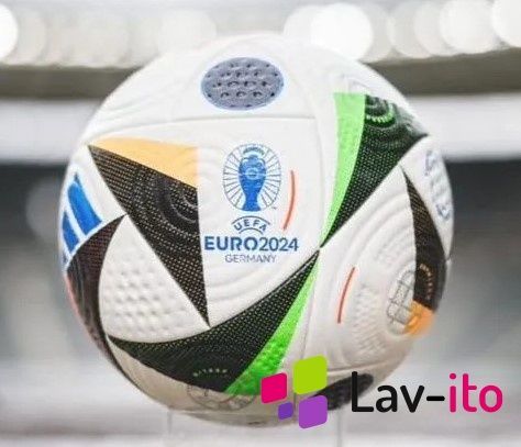 Футбольный мяч Adidas euro 2024 uefa 5 размер