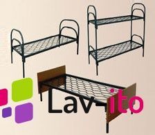 Удобные и крепкие кровати с сеткой, металлические кровати